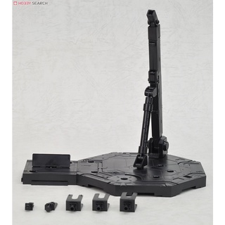 萬代正版》BANDAI 模型腳架 通用型 Action Base 1 黑色 鋼彈鋼普拉支架 地台型支撐架 底座 台座