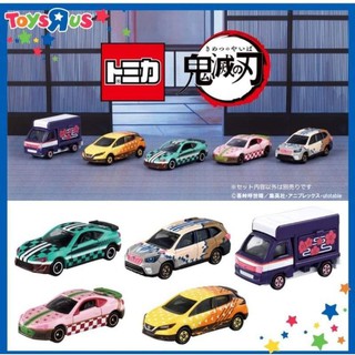 日版 TOMY 多美車 合金車 模型車 鬼滅之刃小車 炭治郎 彌豆子 善逸TOYOTA NISSAN SUBARU