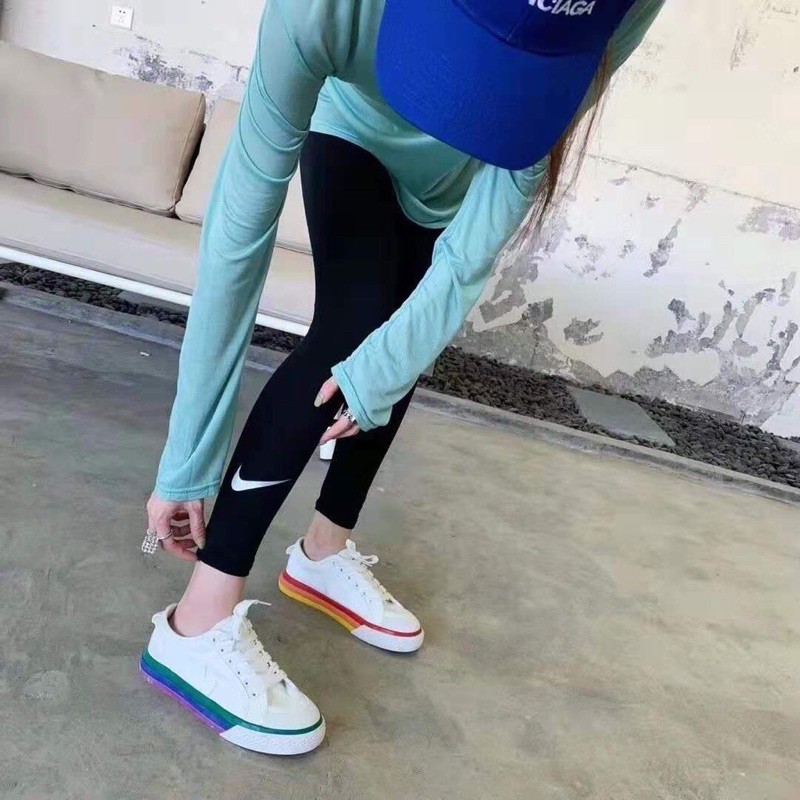 2020新款上市 Nike 女款彈力緊身打底褲 速乾透氣 瑜伽 跑步健身 打底褲 彈力長褲 運動褲 內搭長褲
