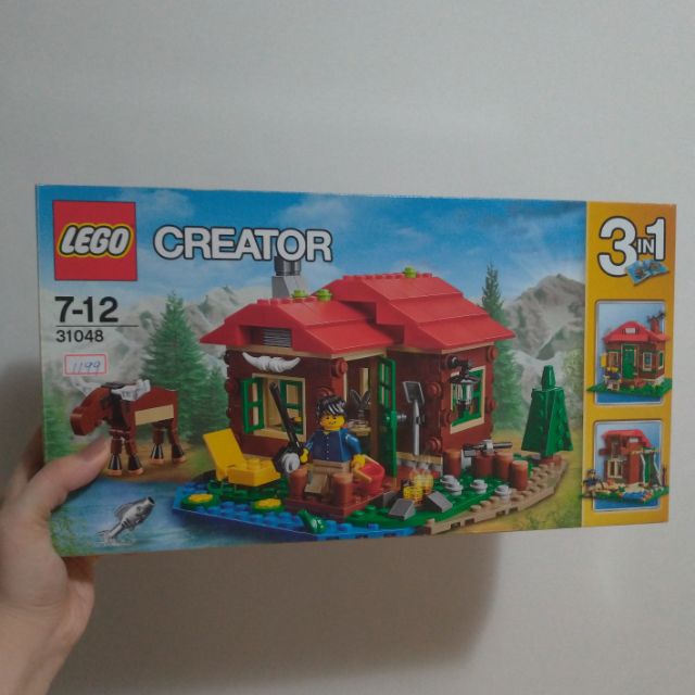 [二手樂高] LEGO 31048  三合一 Creator系列 湖畔小屋