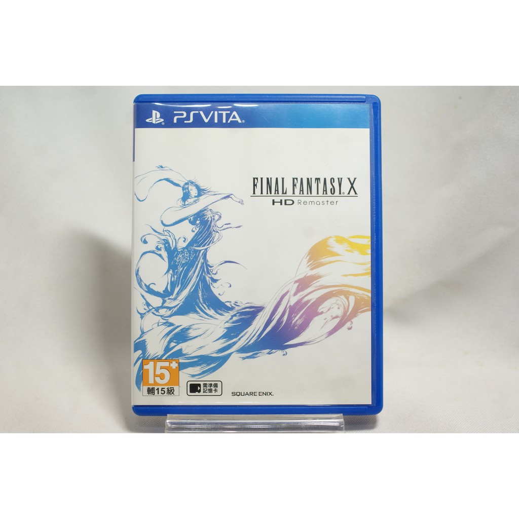 [耀西]二手 亞版 SONY PSV Final Fantasy X HD Remaster 中文版 含稅附發票