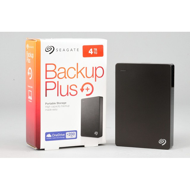 全新 Seagate Backup Plus 4TB 2.5吋 外接硬碟 黑色