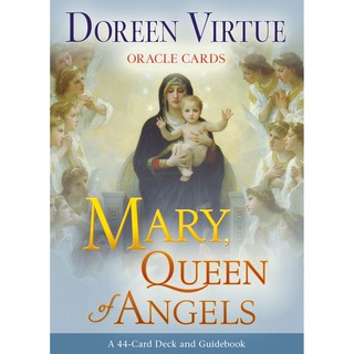 589【佛化人生】現貨 正版 瑪麗皇后天使神諭卡 Mary Queen of Angels Oracle Cards