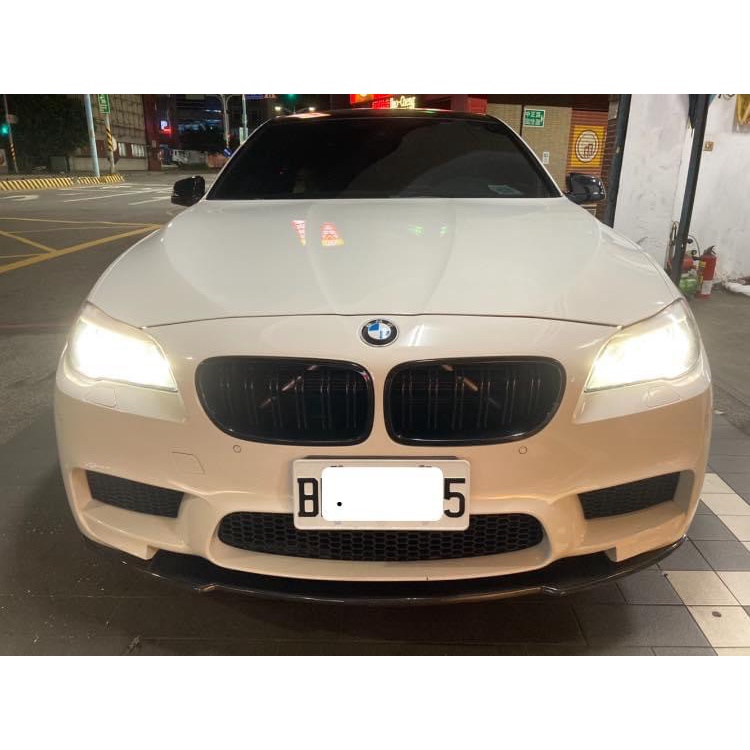 寶馬 BMW F10 F11 M5包Y款碳纖維前下巴 F10碳纖維前唇 528前下巴 535前下巴 520前繞流