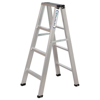 【工具屋】*含稅* 3.5 全焊式 焊接馬椅梯 4尺~5尺 焊接梯 全焊鋁梯 A字梯 鋁合金 承重100公斤 梯子