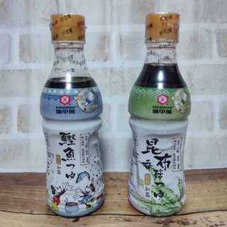 龜甲萬料亭和露 柴魚鰹魚 昆布香菇 醬油 360ml