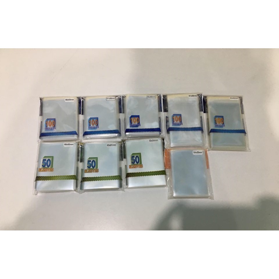 ✦陽光卡鋪✦RSS透明牌套 卡套  多款尺寸 50/100張 寶可夢 遊戲王 PTCG WS 魔風 TCG