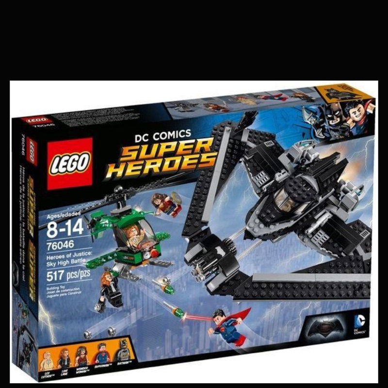 LEGO 76046蝙蝠俠（微盒損）