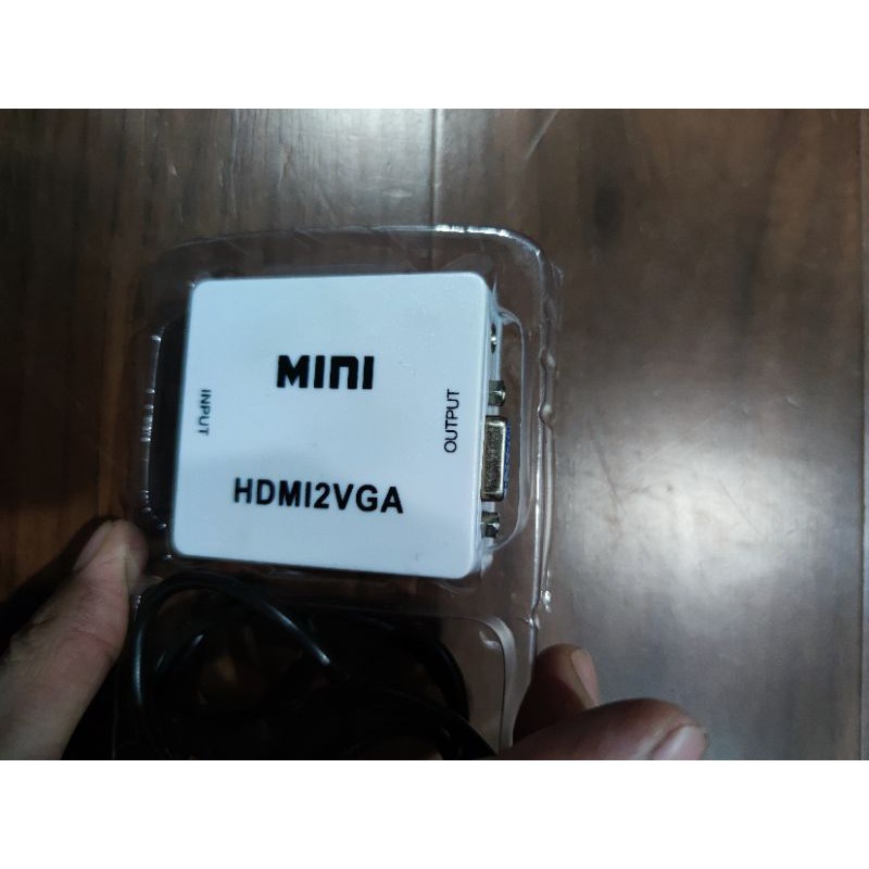 HDMI轉VGA轉換器，HDMI To VGA，HD video converter