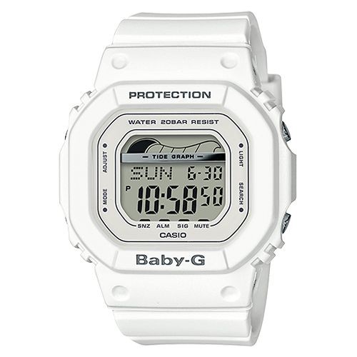 【CASIO】BABY-G 夏日海洋經典復刻運動腕錶-白 (BLX-560-7)正版宏崑公司貨