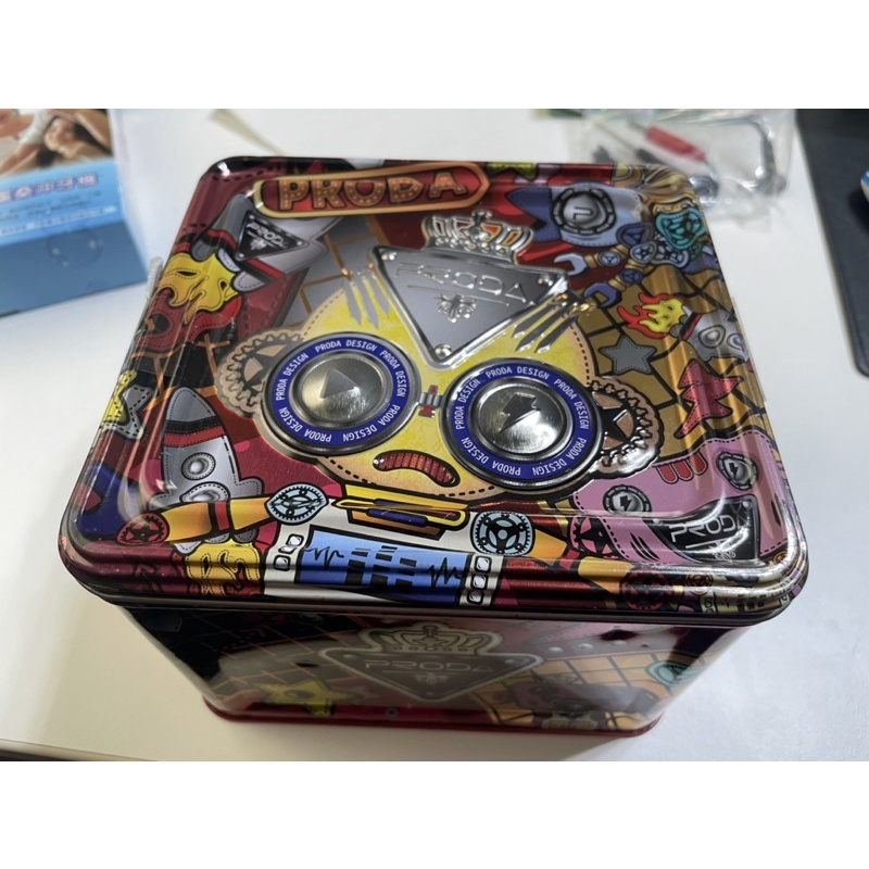 🇹🇼Pd999藍牙耳機 proda機器人藍芽鐵盒方盒🇹🇼台灣現貨