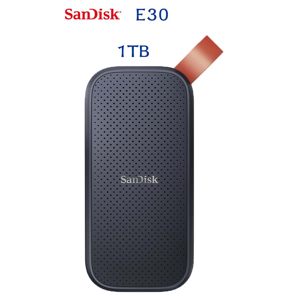 新版(G26) ~SanDisk E30 Portable SSD Type C 1TB 行動固態硬碟