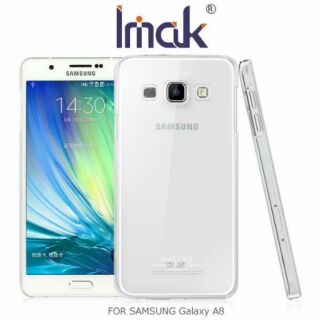 --庫米--IMAK SAMSUNG Galaxy A8 羽翼II水晶保護殼 加強耐磨版 透明保護殼 硬殼 水晶殼