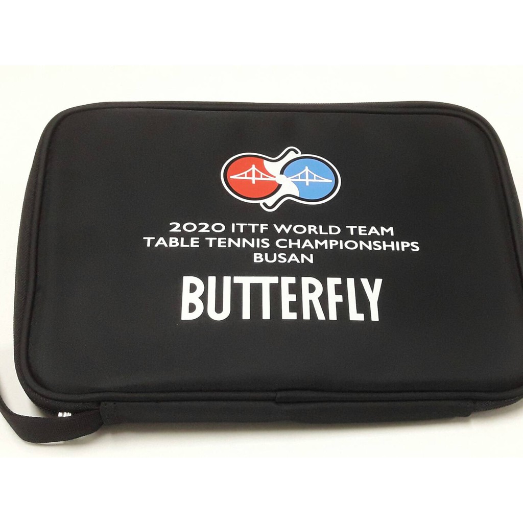 金好體育用品社 蝴蝶牌 ㊣ BUTTERFLY 2020 韓國釜山世乒賽限量方形桌球拍套