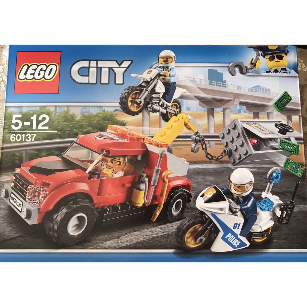 "可換購" ★19磚屋★ Lego 60137 Tow Truck Trouble