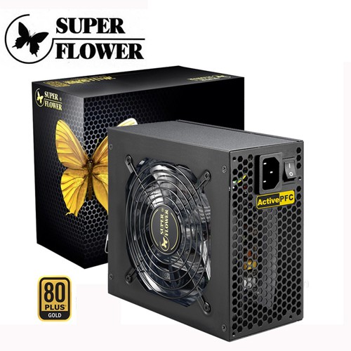 SUPER FLOWER 振華 冰山金蝶500W 80+金牌 電源供應器