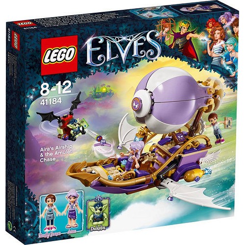 【積木樂園】樂高 LEGO 41184 Elves 魔法精靈 艾拉的飛艇