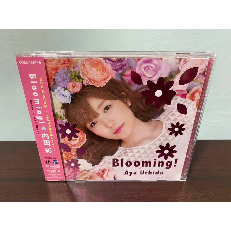 内田彩日版初回限定盤cd Blooming 蝦皮購物
