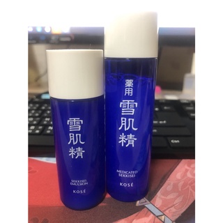 【現貨】雪肌精 化妝水(45ML) 乳液(33ML)組合 八分滿