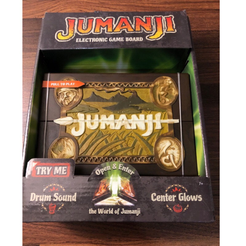 🗿 野蠻遊戲 遊戲盤  JUMANJI Game Board 電影款 玩具