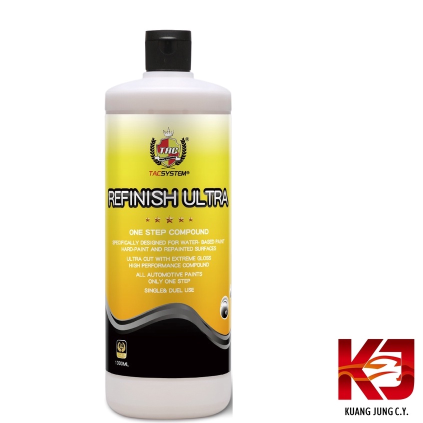 TAC system Refinish Ultra 粗款 漸細型 水性 拋光劑 250ml 500ml 1L 虎姬漆蠟