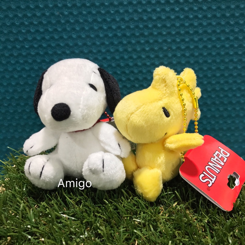 日本 Peanuts Snoopy 史努比 史奴比 糊塗塔克 小黃鳥 珠鍊吊飾 絨毛娃娃吊飾 娃娃吊飾