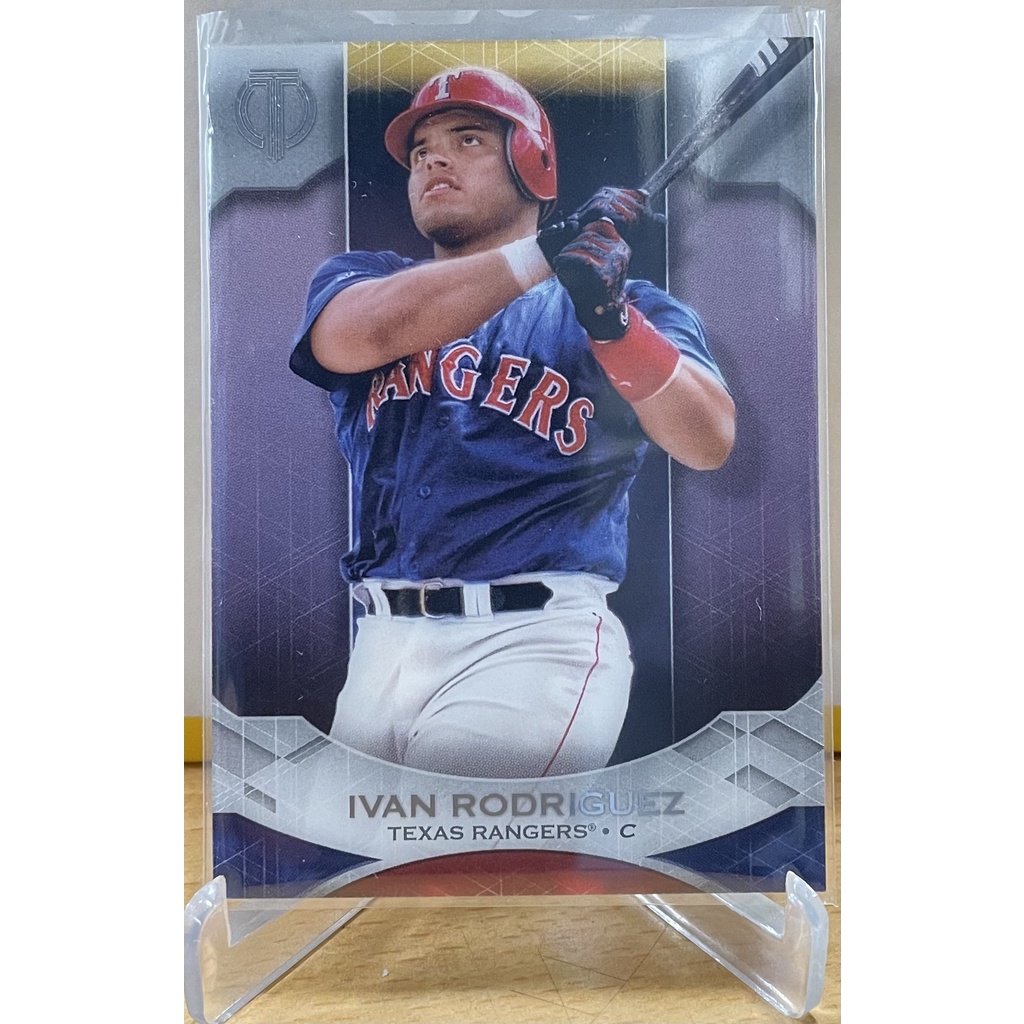 Ivan Rodriguez "I-Rod" MLB 棒球卡 2019 TOPPS TRIBUTE #10 遊騎兵隊