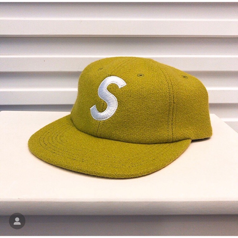 Supreme s logo wool 帽子
