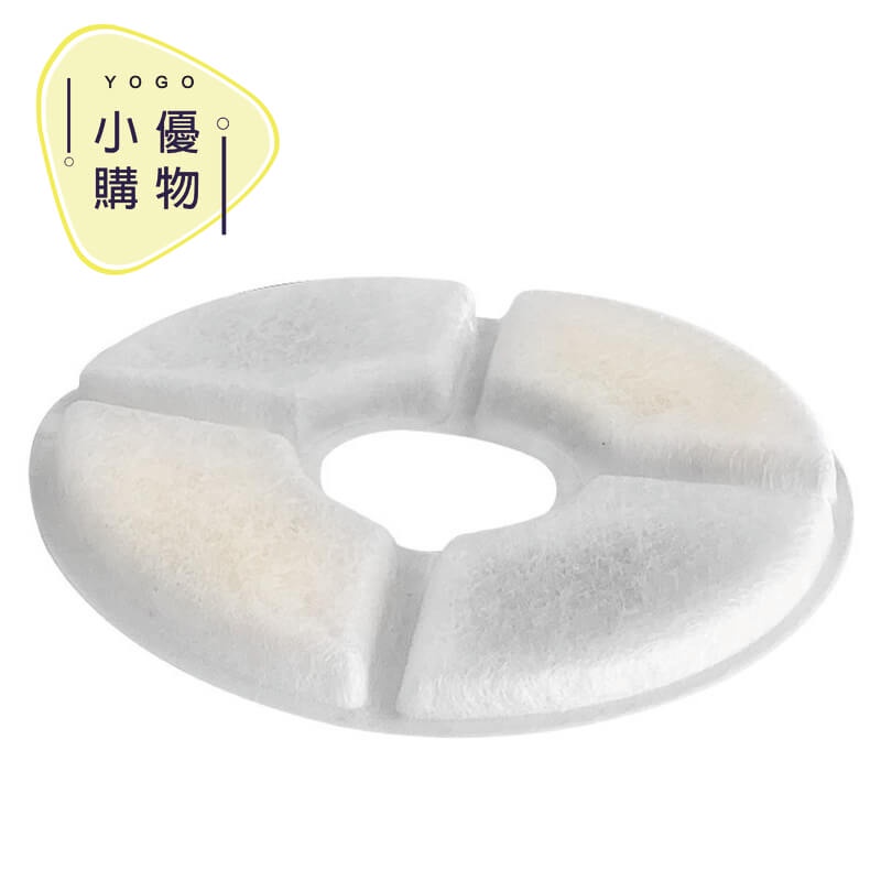 小花寵物飲水機專用濾芯 濾棉 飲水機 飲水器【小優購物】