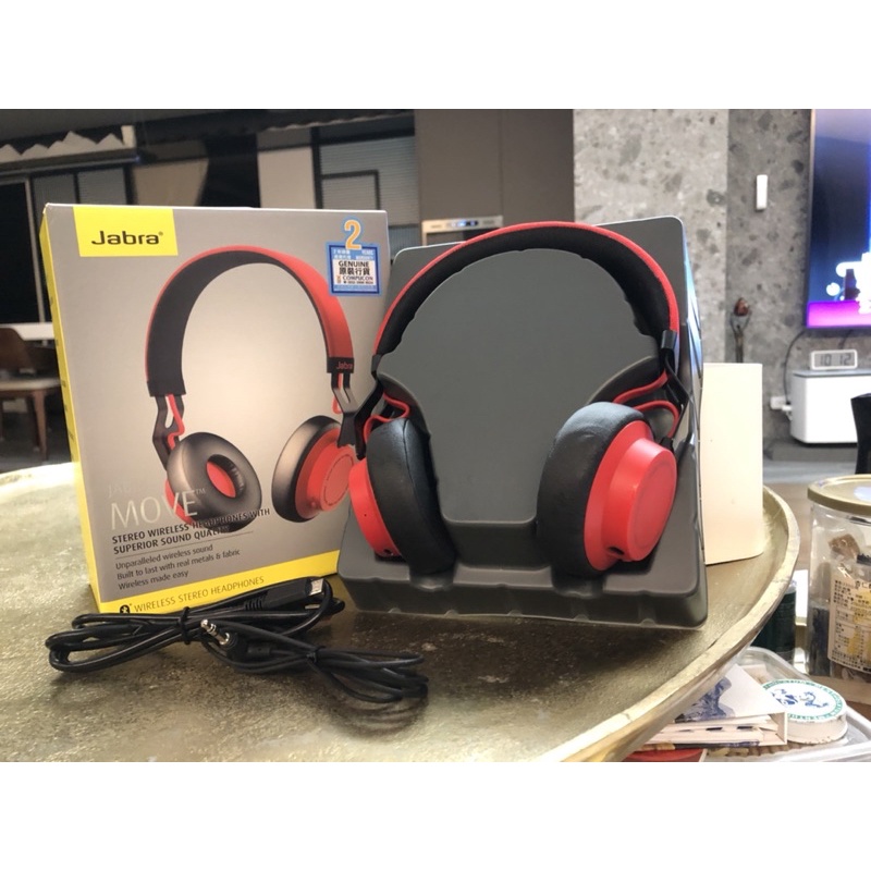 Jabra Move Wireless 無線藍牙 耳罩式 耳機  不鏽鋼材質調結頭戴，耐用性高