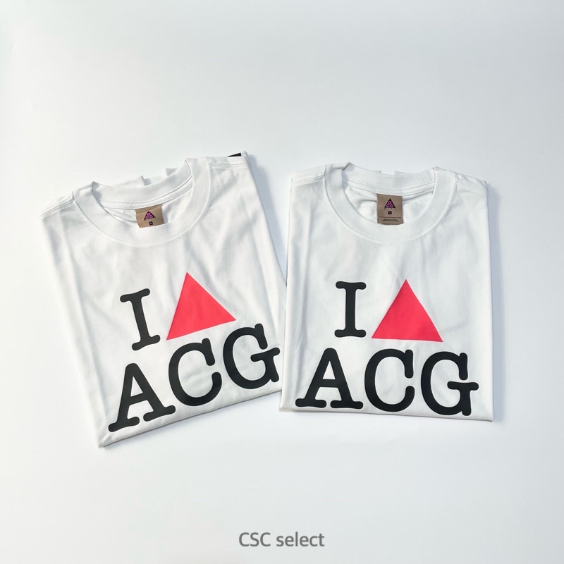 CSC▹ 現貨 Nike ACG I Love ACG 三角形 重磅 短袖上衣 短T 石灰白 DC5346-121