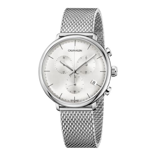 Calvin Klein CK 男 巔峰系列米蘭帶計時腕錶43mm(K8M27126)