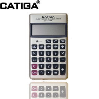 CATIGA 8位元計算機 攜帶型電子計算機 計算機 口袋式計算機 LC-403A