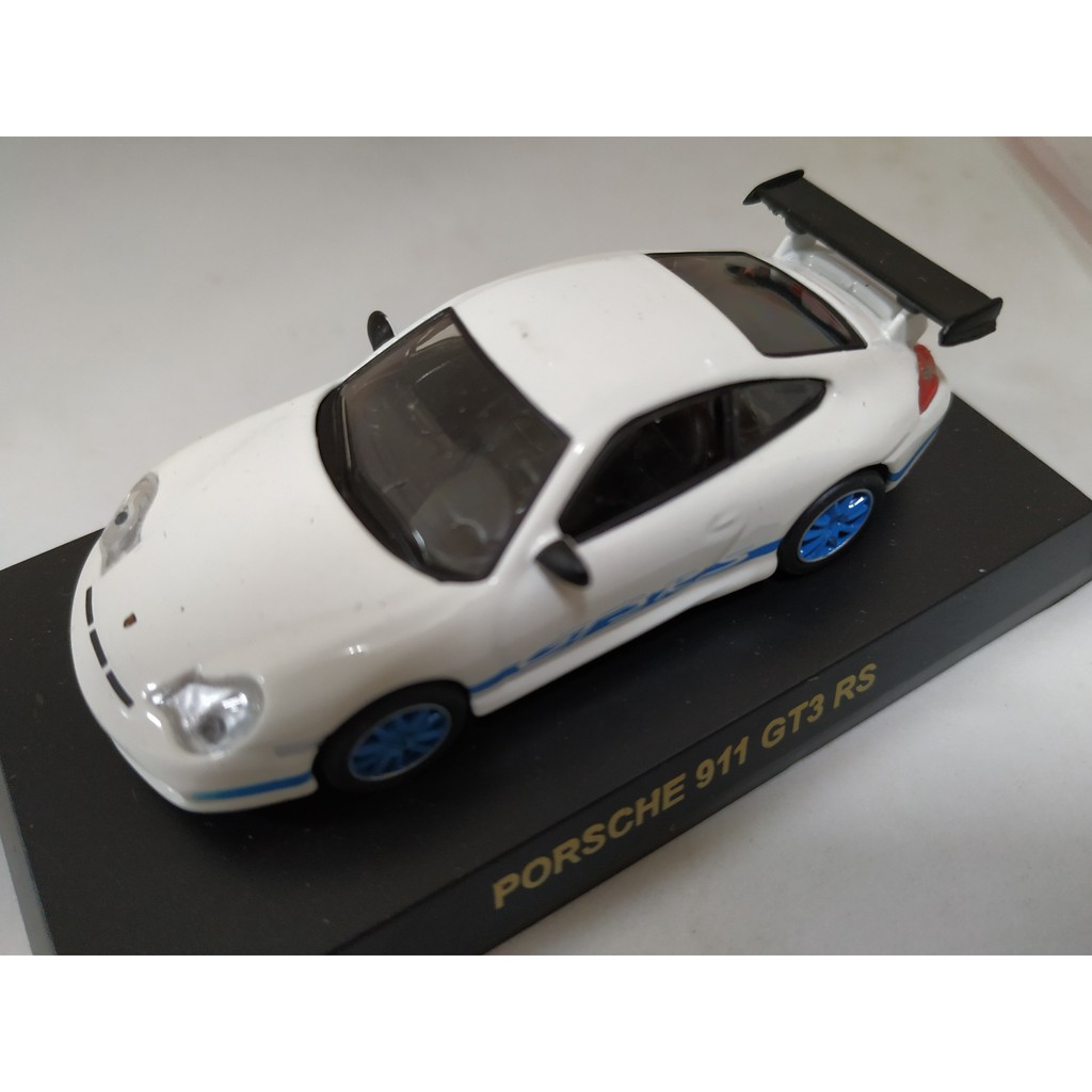 全新京商1/64盒裝_PORSCHE 911 GT3 RS(白色)已組裝P02