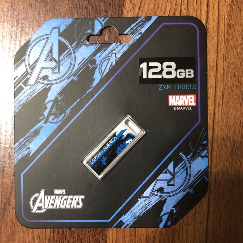 達墨TOPMORE ZXM USB3.0 漫威 marvel Avengers 彩色經典收藏版美國隊長