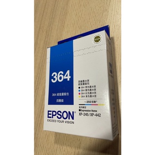 EPSON 墨水 T364原廠墨水匣組合包