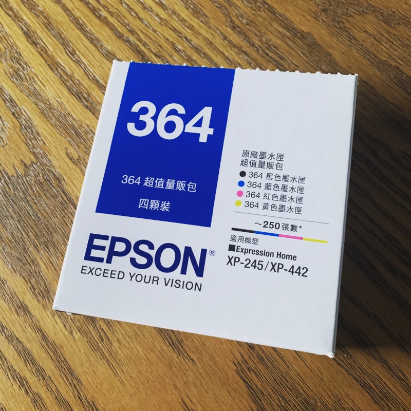 ［單售］EPSON 364 T364 原廠盒裝墨水匣