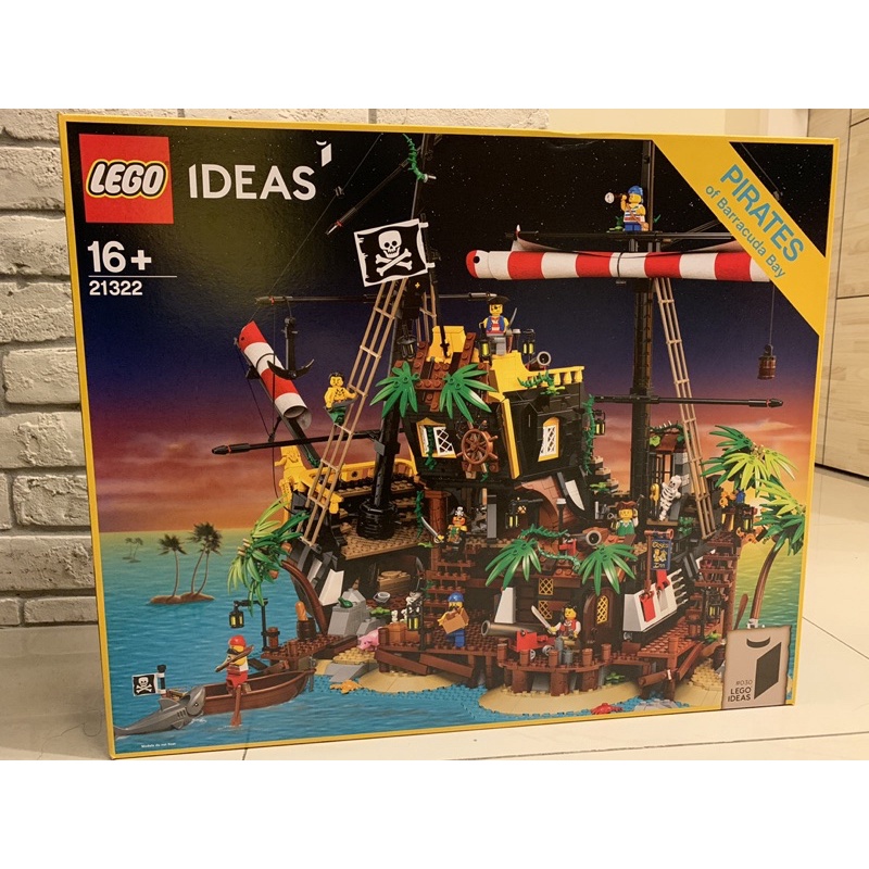 LEGO 21322 Ideas 系列 梭魚灣海盜Pirates of Barracuda Bay （全新）