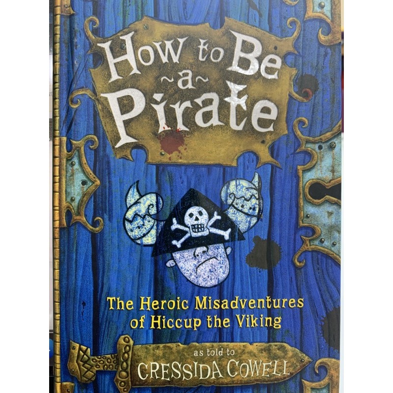 Cressida Cowell 馴龍高手作者  " How to be a Pirate " 二手 英文童書 精裝
