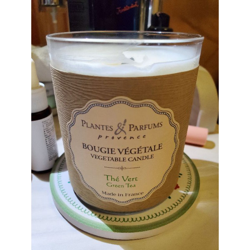 Plantes &amp; Parfums 香氛蠟燭-綠茶 180g 及回憶75g