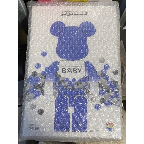 MY FIRST BE@RBRICK B@BY 400%+100% 澳門限定 透明紫千秋 WF Fashion