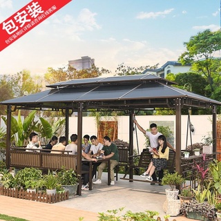 遠茂戶外休閑涼亭庭院花園別墅豪華農家樂燒烤亭子鍍鋅遮陽蓬雨棚vancouverrecruitmentagency