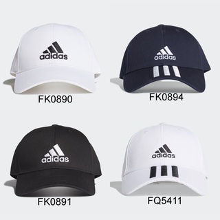 【吉喆】adidas LOGO 刺繡 三線 老帽 棒球帽 鴨舌帽 FK0890 FK0891 FK0894 FQ5411
