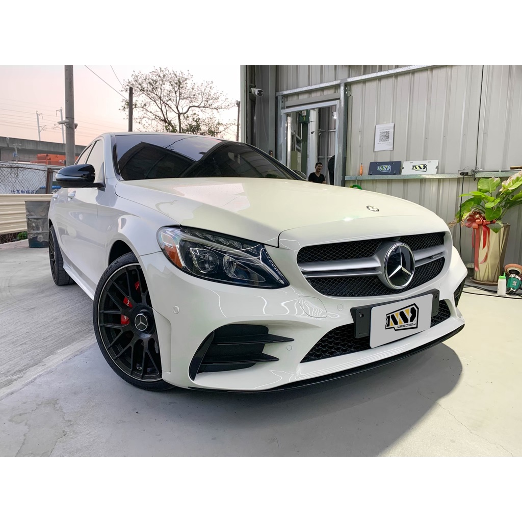 宗蒼車身設計 - BENZ 賓士 W205 小改後AMG 前保桿  套件C205 S205