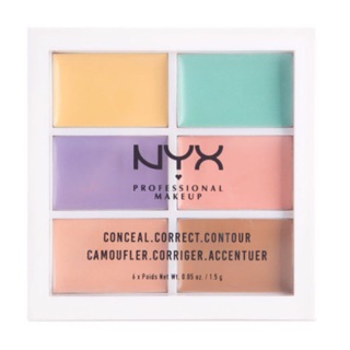 NYX Cosmetics Colour Correcting Concealer 6色 遮瑕盤 6色nyx 6色遮瑕