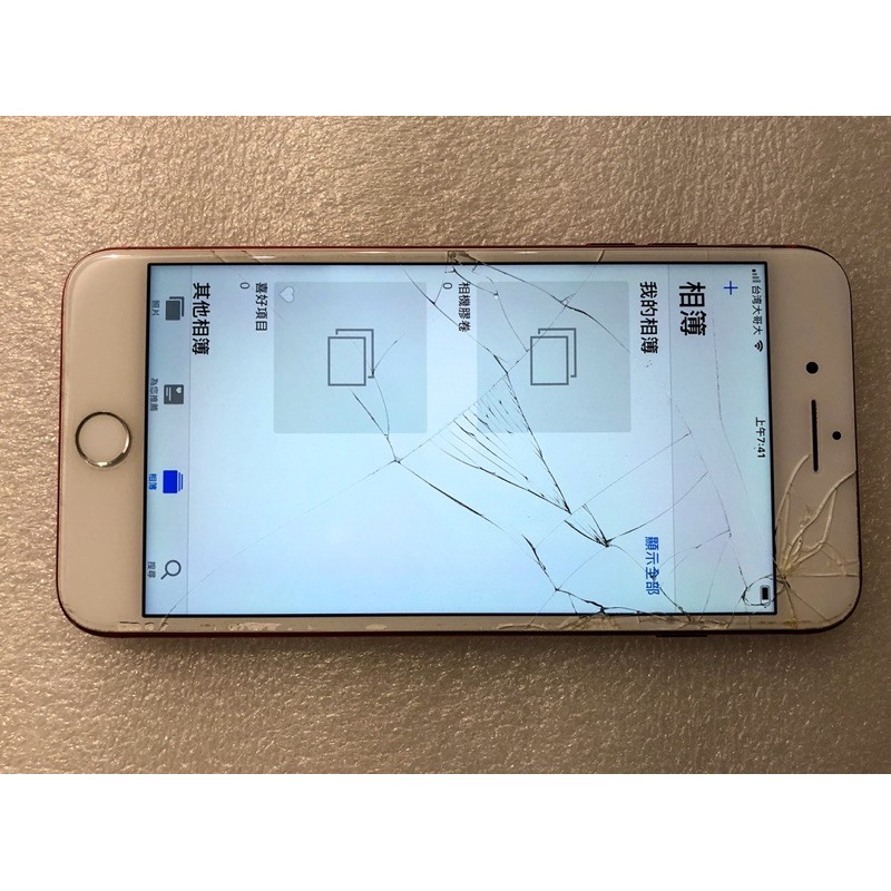 Apple iphone7 plus 128G 紅 5.5寸 健康82% 零件機 二手 中古