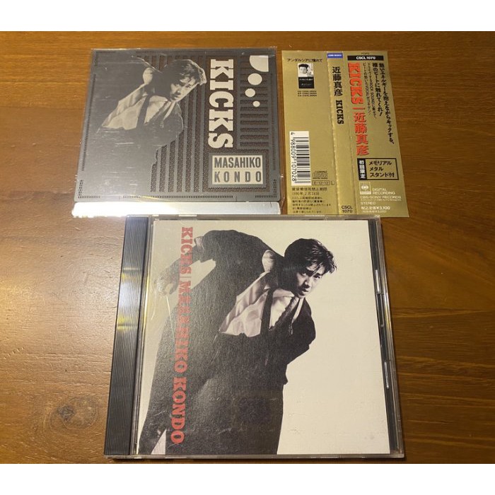 近藤真彥KICKS 1989年SONY 3100日幣初回限定CD | 蝦皮購物