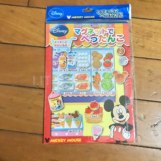 迪士尼 米奇超市購物 阿卡將 磁鐵書磁性貼紙書 日本原裝正品