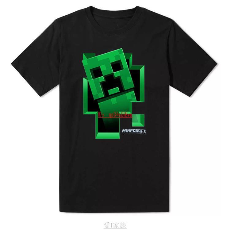 我的世界Minecraft沙盒游戲當個創世神麥塊重磅純棉短袖T恤衣服🎀愛T族| 蝦皮購物