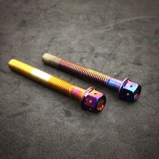 POSH 白鐵鍍鈦內外六角螺絲 鍍鈦螺絲 8x65
